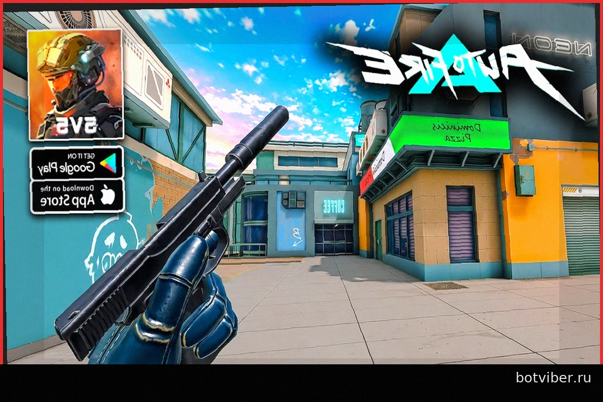 AUTO-FIRE: Cyberpunk вышел на Android с FPS-битвами 5 на 5 и автострельбой